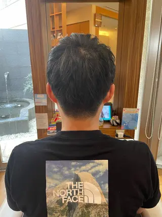 パーマ メンズ 本多 美羽のヘアスタイル