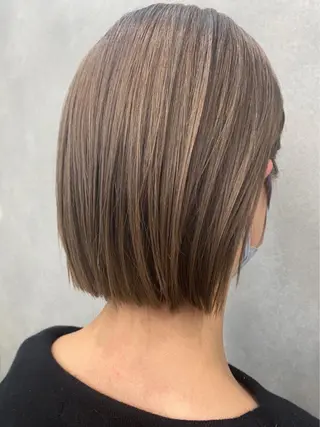 ショート カラー 🕶️佐藤 海李🐏のヘアスタイル