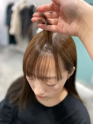 パーマ 【coco.】hair所属・カジカワサキ/髪質 改善/クロスパーマのヘアスタイル