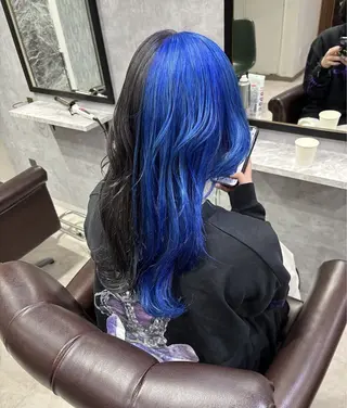 ロング 池袋/ダブルカラー GLADGE🩵のヘアスタイル