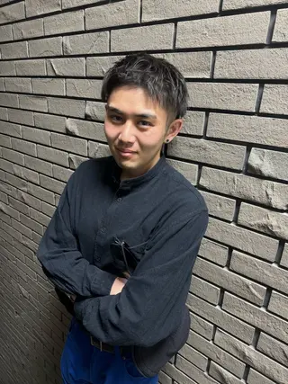 メンズ 志賀 あずみのヘアスタイル