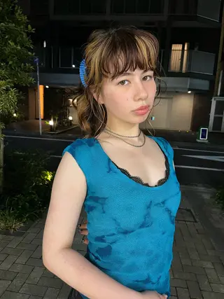 NOUN所属・eri kinjoのヘアスタイル