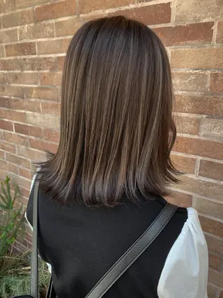 ミディアム カラー t.a.g所属・韓国レイヤー×艶髪 ハイトーンRyukiのヘアスタイル