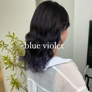 セミロング カラー 絶対カワイイ保証💕 カワノ　チヒロのヘアスタイル