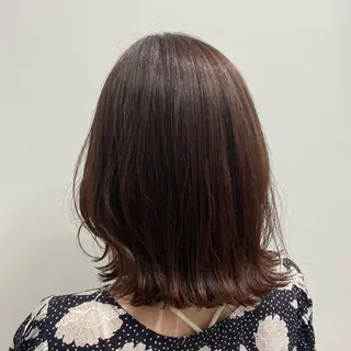 ミディアム 村山 豪歩のヘアスタイル