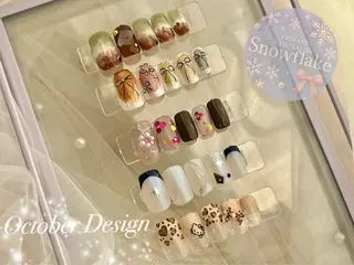 ネイル Snow flake 🫧YUKIのネイルデザイン