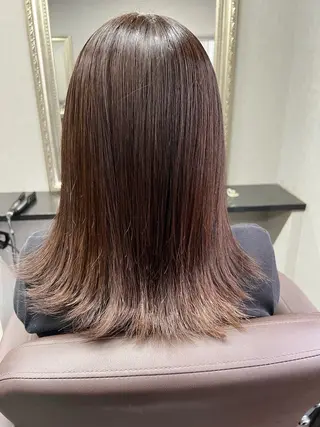 ミディアム ハイトーンカラー 坂本 翼のヘアスタイル