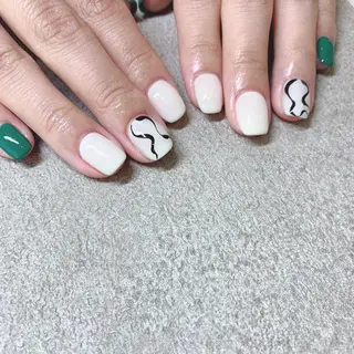 カラー ネイル Cozy_ ilumのネイルデザイン