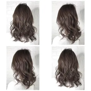 ミディアム カラー KIZU 髪質改善 オカルト怪談のヘアスタイル