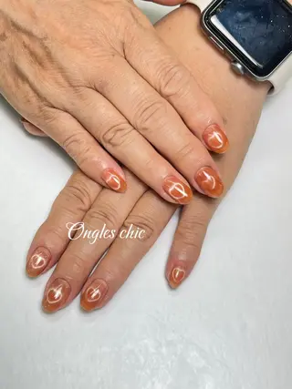 ネイル ongles chic24時間営業のネイルデザイン