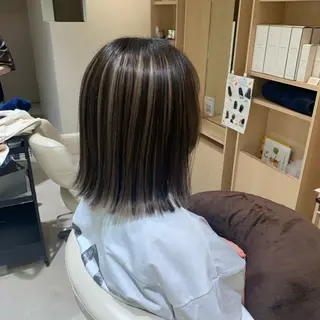 ミディアム 宮本 季奈のヘアスタイル