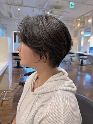 ショート ショート/レイヤー/ ボブ/安本和史のヘアスタイル