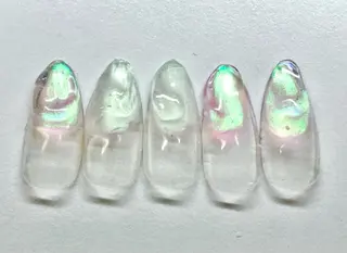 セミロング ネイル RIONnail(リオンネイル)所属・RIONnail Yurikaのネイルデザイン