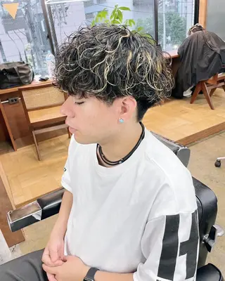 ショート メンズ 松田 潤平のヘアスタイル
