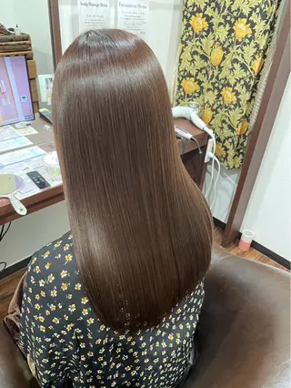 ロング カラー TELAHAIR土浦店所属・TELAHAIR 副店長 永田のヘアスタイル