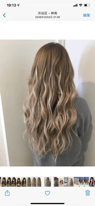 ロング カラー 🌈評価No.1🌈 艶髪カラー❌エクステのヘアスタイル