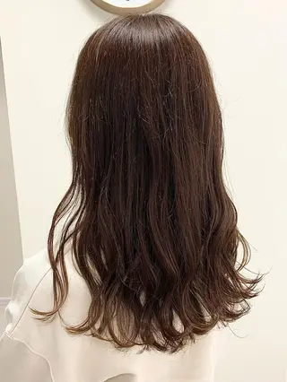 ロング カラー 倉持美雪 ＊幸せの伝導師＊のヘアスタイル