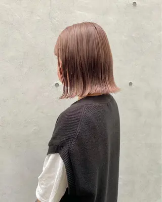 ミディアム カラー a moment(モーメント)所属・蔵前 デザインカット KOBAYASHIのその他イメージ