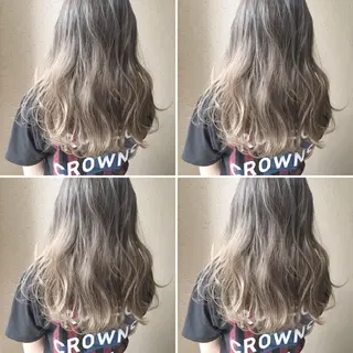 ロング カラー 【美髪矯正】【スト カール】小野村翔太のヘアスタイル