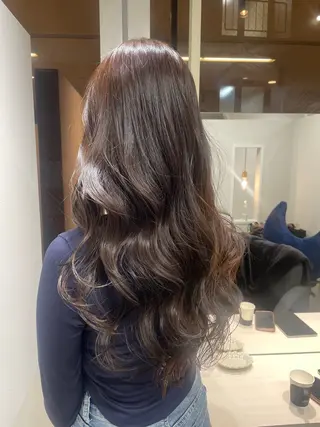 ロング エンドウ　ミノリ🤎 /半個室/レイヤーのヘアスタイル