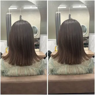 ミディアム 森島 愛梨のヘアスタイル