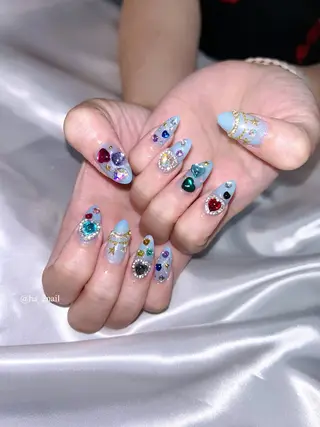 ネイル NAIL and EYELASH ALPHA.所属・ALPHA. 姫繇のネイルデザイン