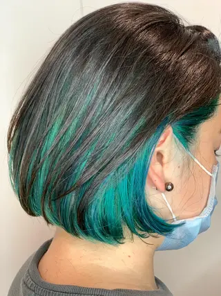 カラー 石井 潤のヘアスタイル