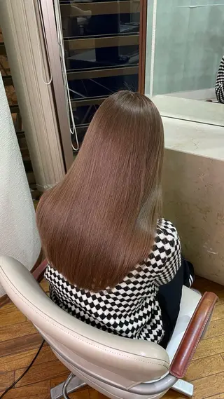 ロング カラー 野呂 一遥のヘアスタイル