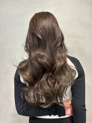ロング カットモデル 盛れるヘア♡MANAのヘアスタイル