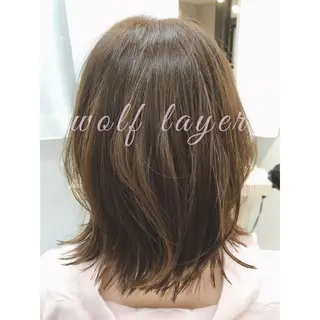ミディアム カラー ヘアアレンジ 伊藤 祐輝のヘアスタイル