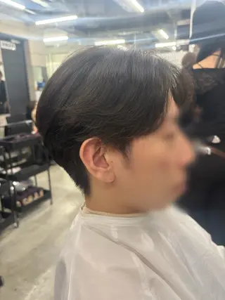 メンズ 女性らしいモテヘア 韓国ヘアhikariのヘアスタイル