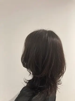 ミディアム カラー hair salon A 【エース】所属・🫧高鹿汰一髪質改善 /白髪ぼかし🫧のヘアスタイル
