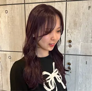 ロング カラー 柔らかいcolor ¦韓国¦🩰マユ🩰のヘアスタイル