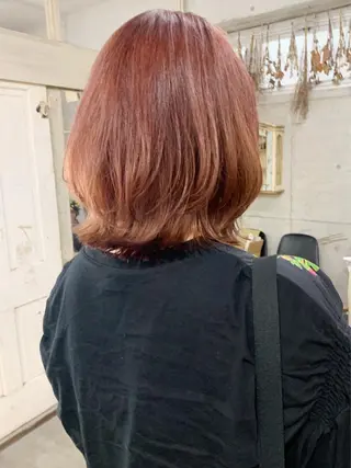 ミディアム カラー kimika🥑 メンズ/髪質改善のヘアスタイル