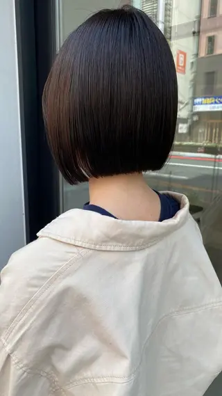 ショート RURI韓国ボブ 🇰🇷タッセルボブのヘアスタイル