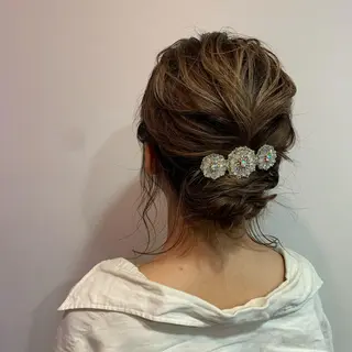 ヘアアレンジ インナーカラー🧸 suzunaのヘアスタイル