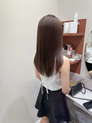 セミロング カラー autre所属・大久保 ひでなりのヘアスタイル