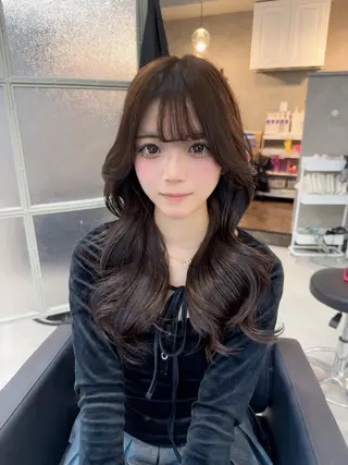 ロング MAHO/透明感カラ ー/髪質改善🍒のヘアスタイル