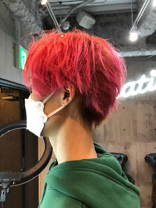 カラー メンズ 🪮メンズパーマ🪮 池田雅侑のヘアスタイル