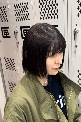 ショート カラー 当日予約⭕️ fifth渋谷太田のヘアスタイル