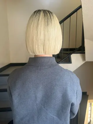 ショート ☕️結【suii.】 ボブ/ヘアセット☕️のヘアスタイル