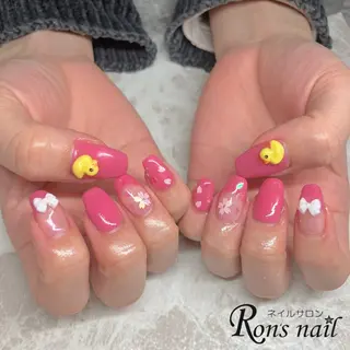 ネイル Ron's nail 笹岡のネイルデザイン