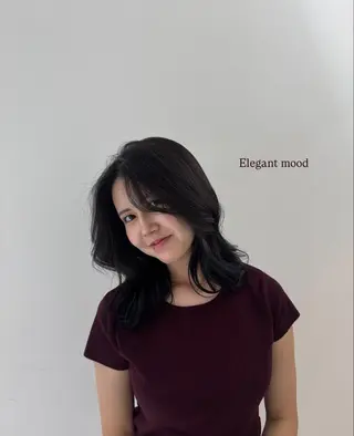 ミディアム rina/無料レイ ヤーカット/上野🌱のヘアスタイル