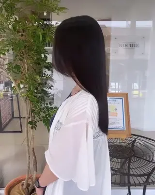 ロング カラー Happiness王寺店所属・ボブ、韓国特化型 ✨中野悠のヘアスタイル