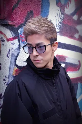 ショート カラー メンズ メンズ特化美容師 井上大輔のヘアスタイル