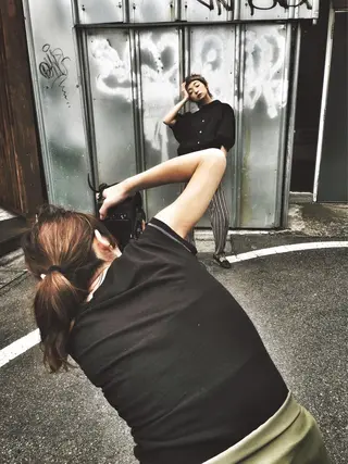 ショート 圧倒的美髪ストレート ツダケイタロウのヘアスタイル