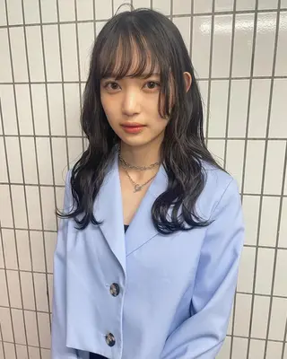 ロング ハイトーン/レイヤー /ケアブリーチ石川治のヘアスタイル