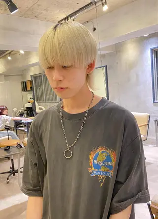 カラー メンズ ♠️暗髪レイヤー♠️ 中山唯斗のヘアスタイル