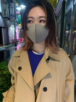 ミディアム カラー ブリーチカラーNo. 1🌈 RYOGAのヘアスタイル
