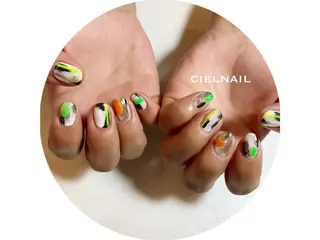 ミディアム cielnail 祇園のネイルデザイン